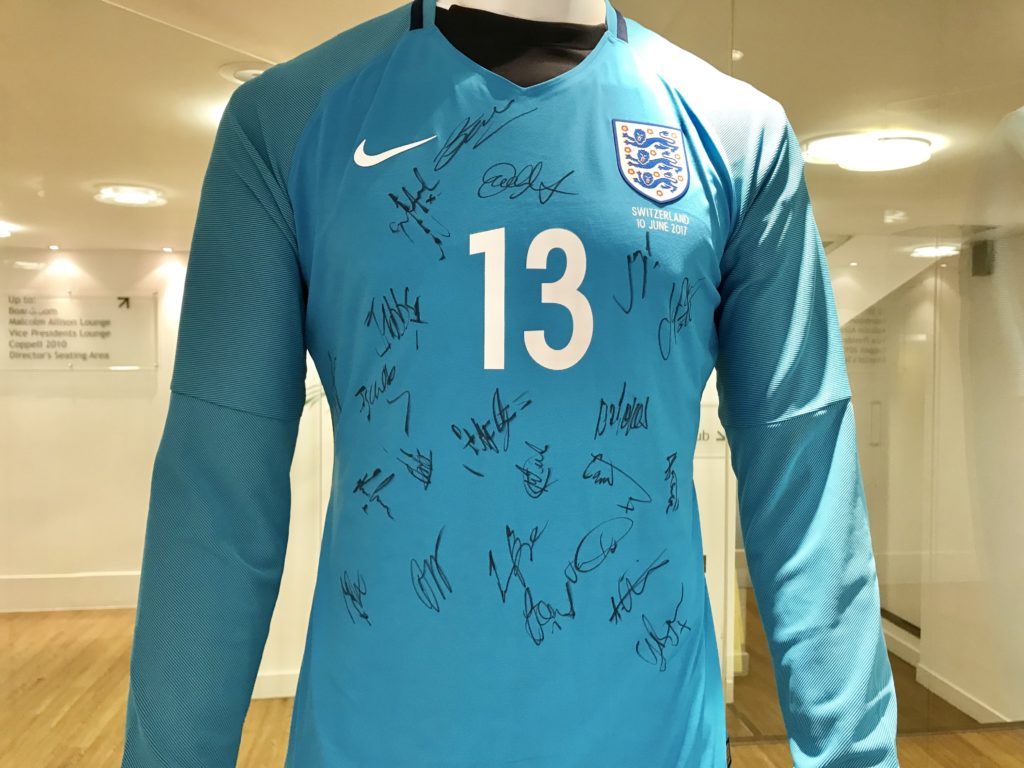 Competition: Win a signed England Women's shirt! | Palace for Life Foundation