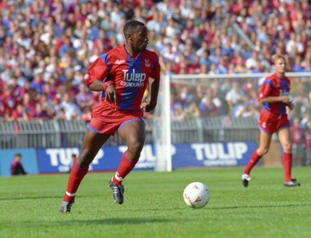 Andy Gray playing for Crystal Palace