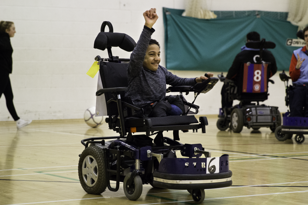 Powerchair players ready to roar on the Eagles Palace for Life Foundation
