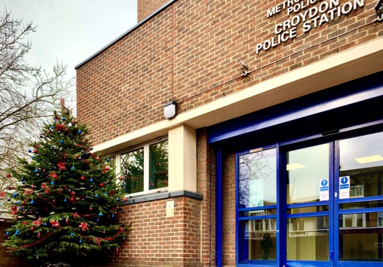 Northumbria police christmas tree project