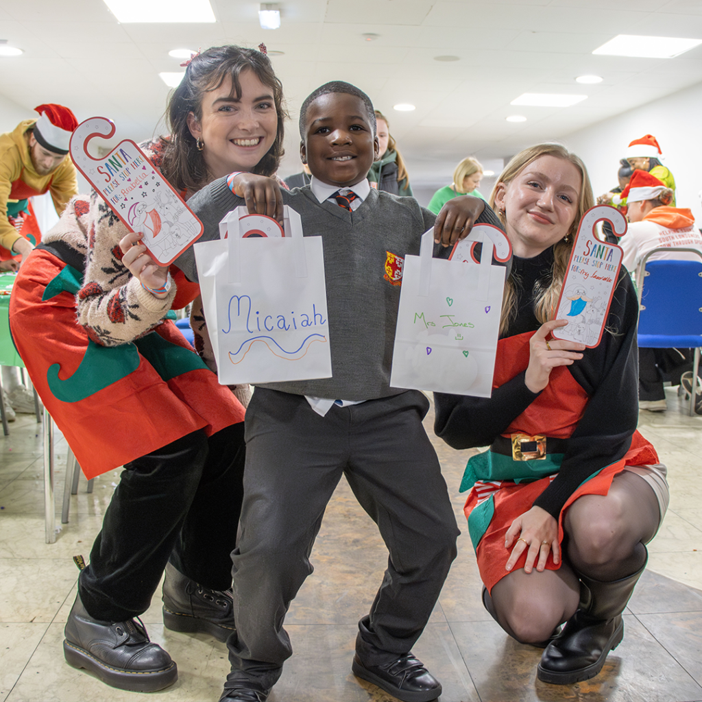 GALLERY Croydon students get visit from Santa at Palace for Life